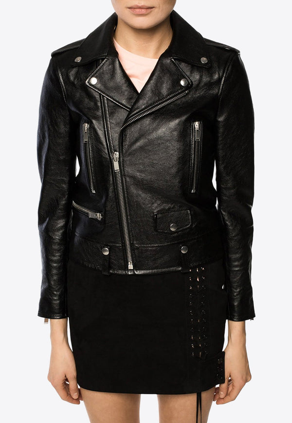 Leather Biker Jacket