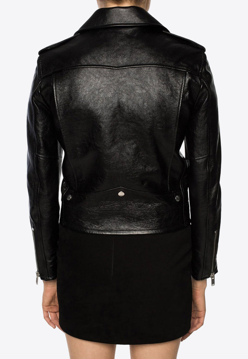 Leather Biker Jacket