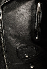 Leather Biker Jacket