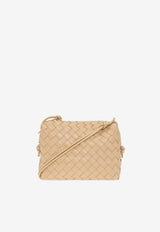 Small Loop Intrecciato Leather Crossbody Bag