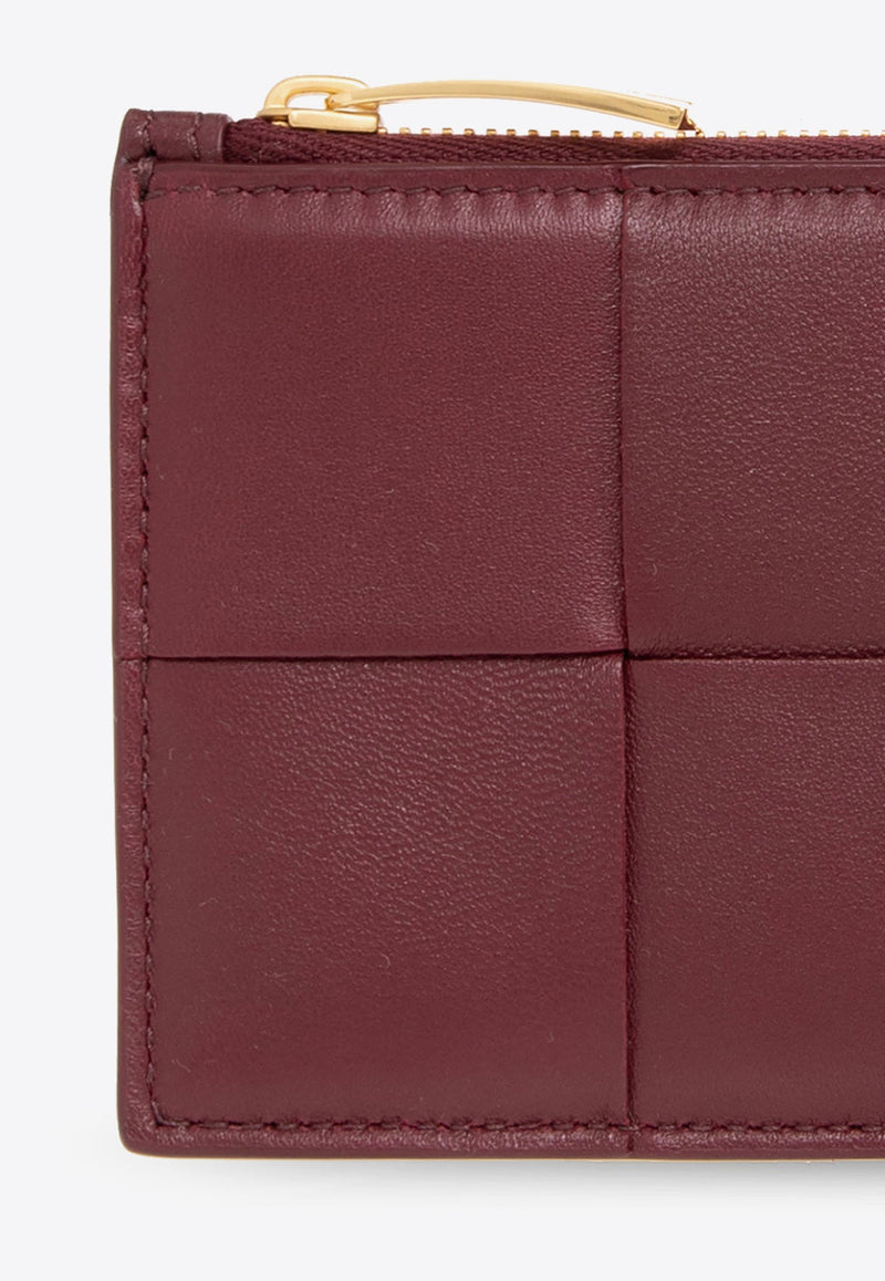 Intreccio Leather Cardholder