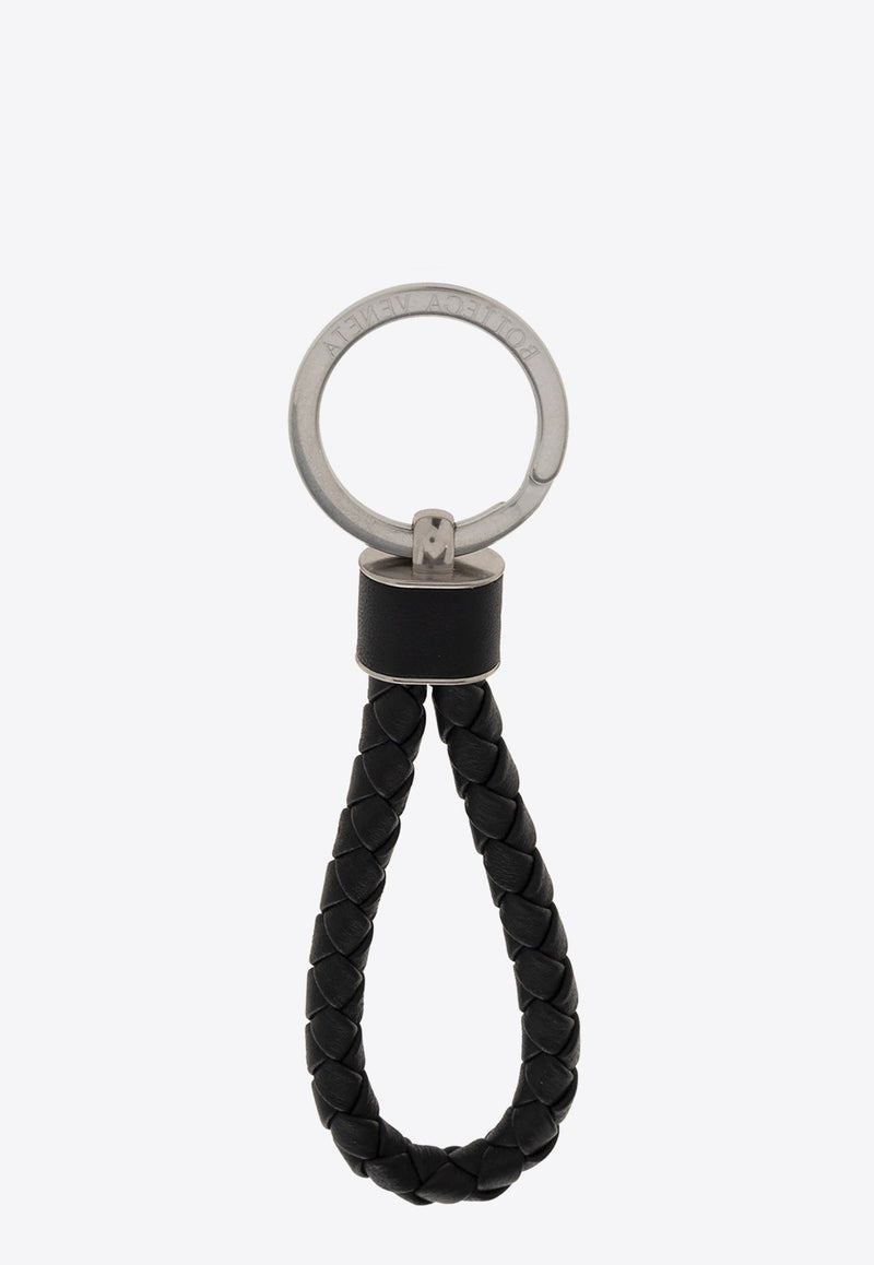 Intreccio Leather Key Ring