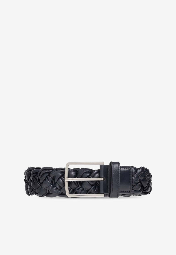 Foulard Intreccio Leather Belt