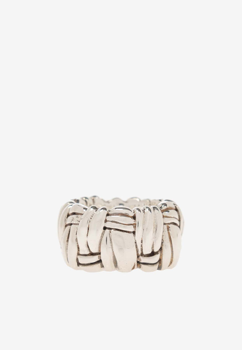 Intrecciato Weave Ring