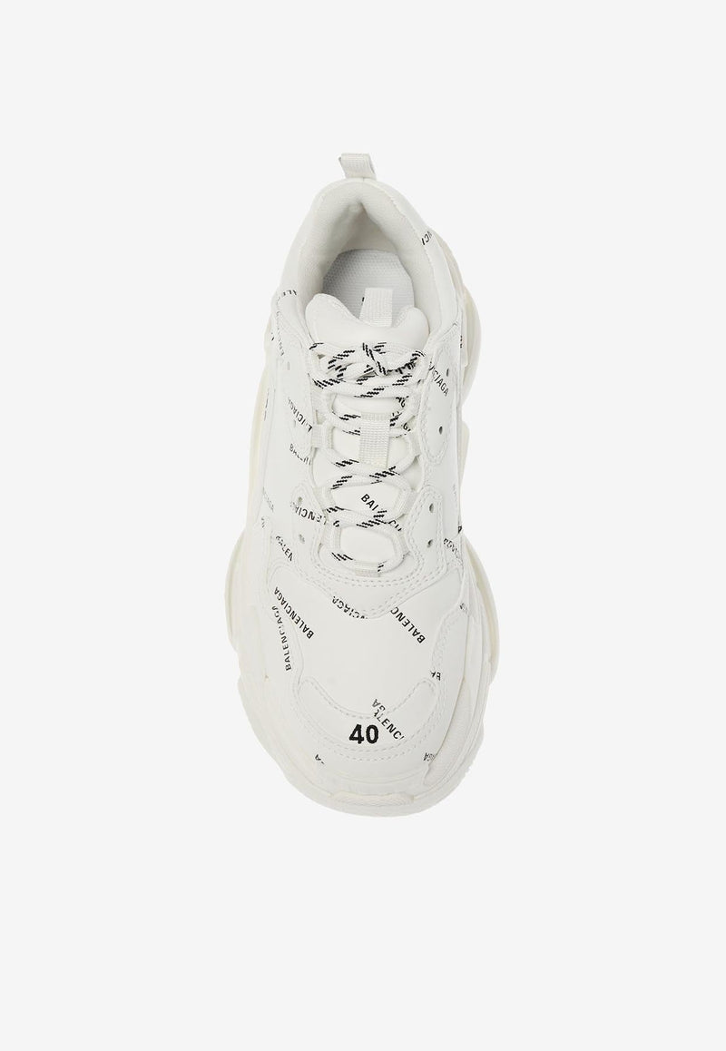 Triple S Low-Top Logo Sneakers