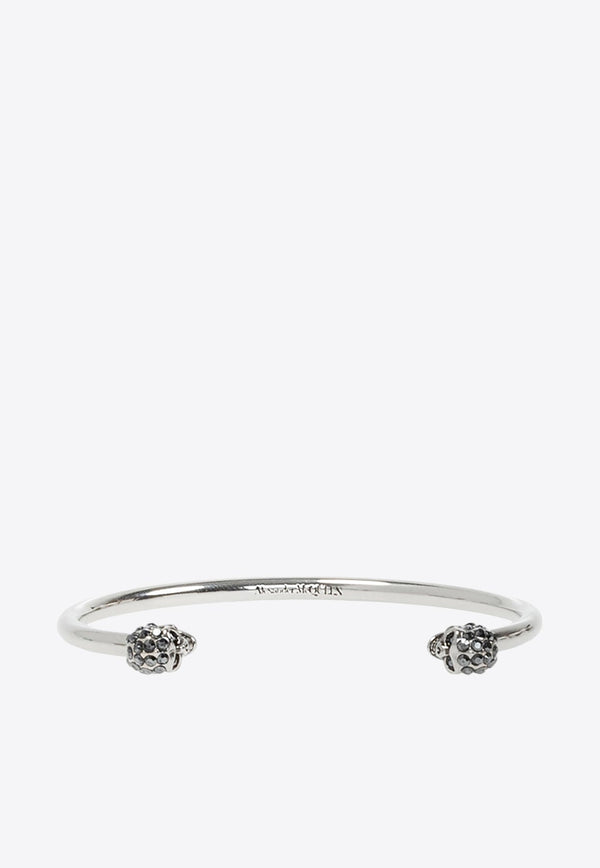 Twin Skull Cuff Bracelet