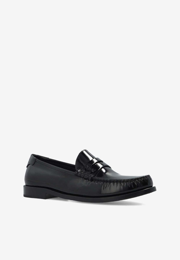Monogram Penny Loafers in Patent Leather