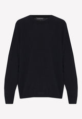 Logo Sweater in Cashmere
