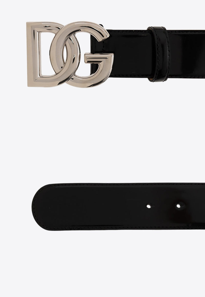 Interlock Logo Leather Belt