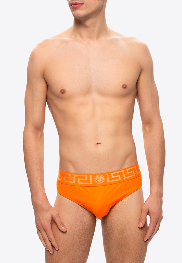 Greca Border Swim Briefs