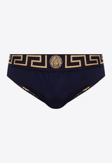 Greca Border Swim Briefs