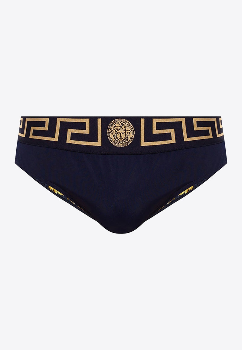 Greca Border Swim Briefs