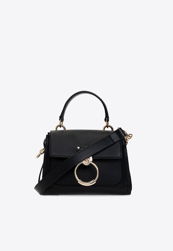 Mini Tess Leather Shoulder Bag