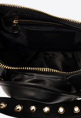 Leather Biker Shoulder Bag