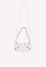 Le Cagole Mini Leather Shoulder Bag