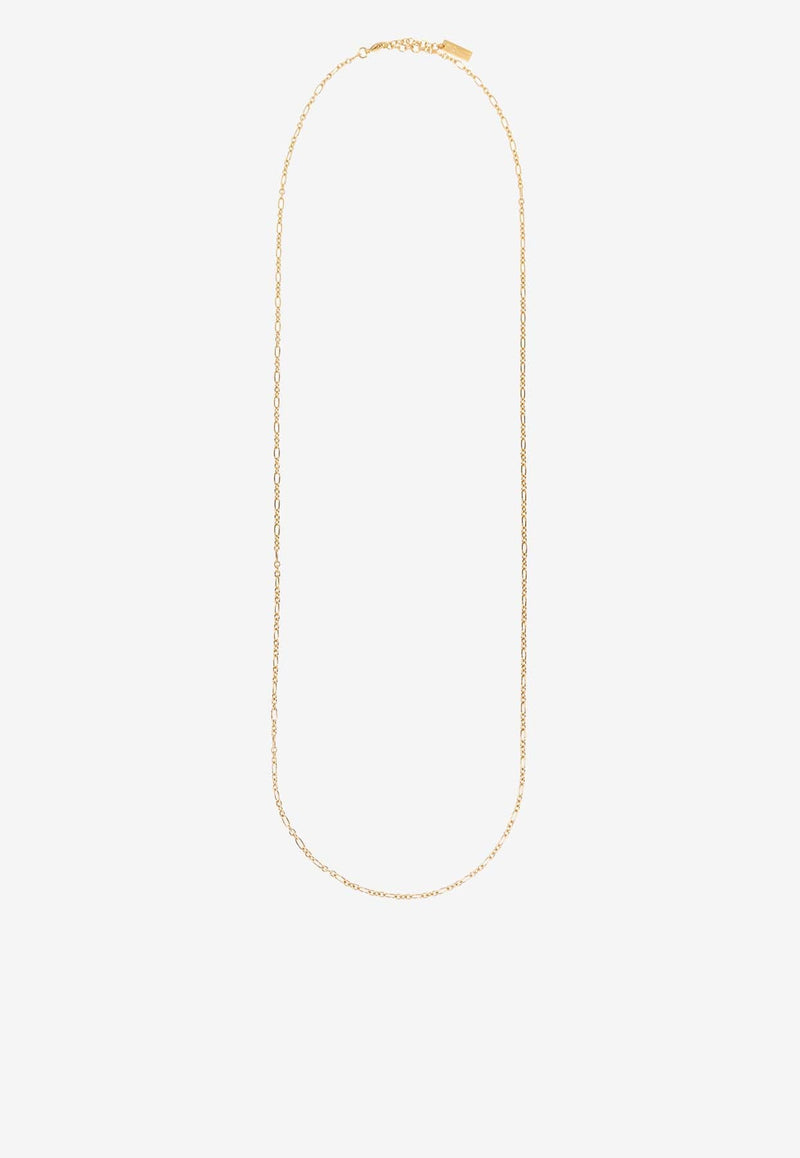 Parallel Figaro Chain Necklace