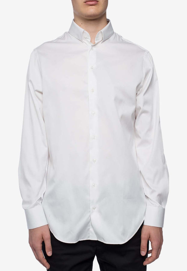 Long-Sleeved Button-Down Shirt