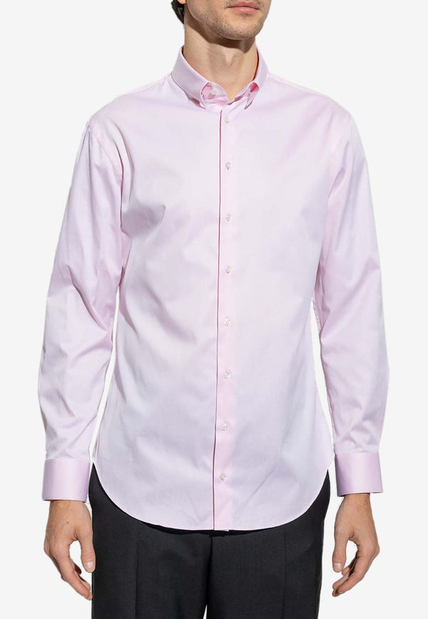 Long-Sleeved Button-Down Shirt