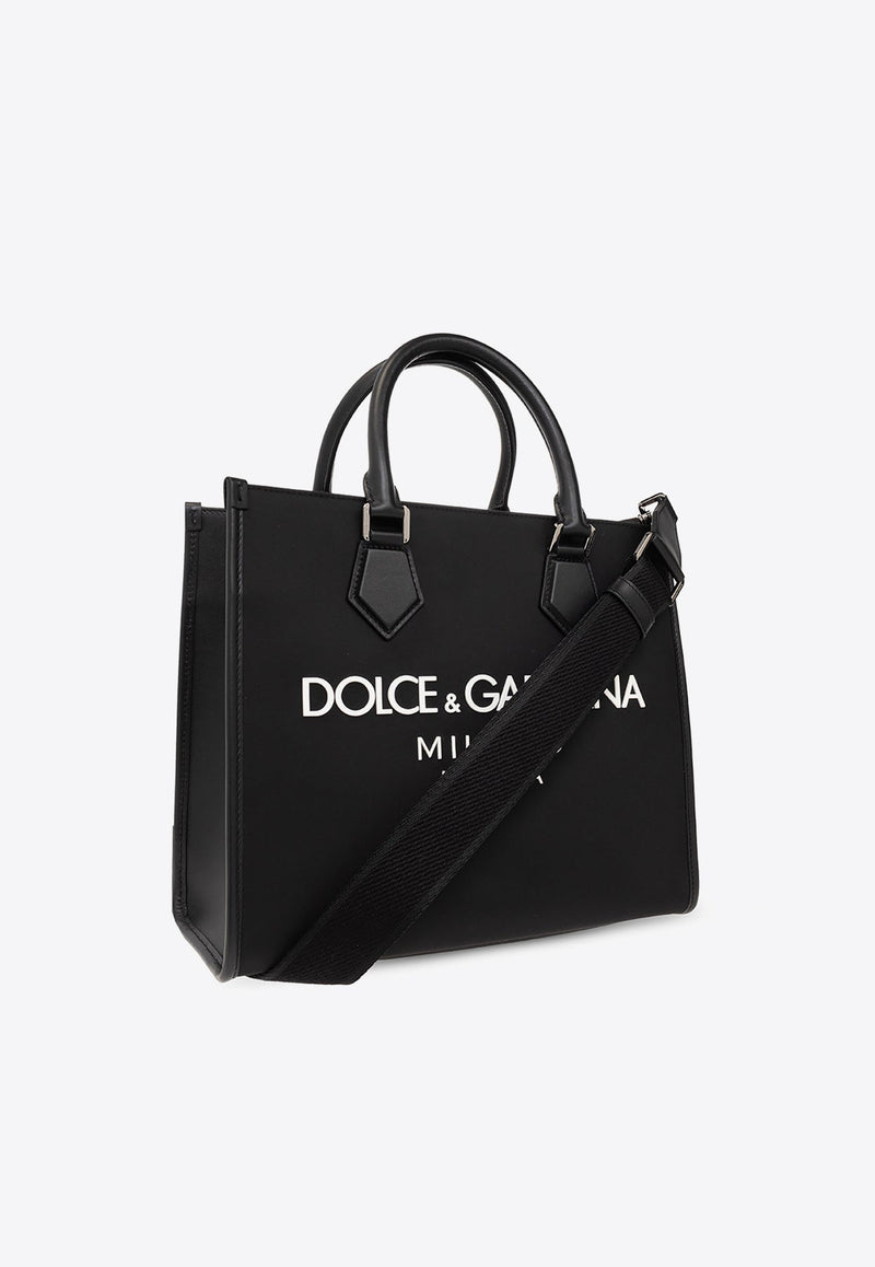 Rubberized Logo Tote Bag