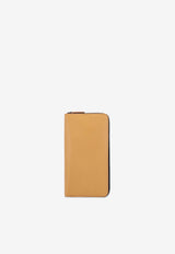 Continental Zip-Around Leather Wallet