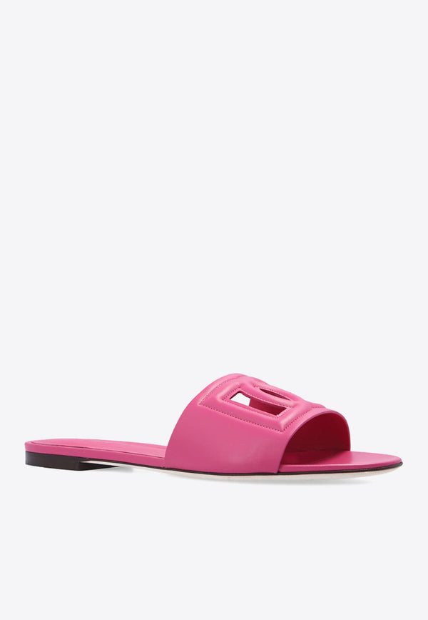 Bianca DG Logo Flat Sandals