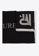 Logo Print Scarf