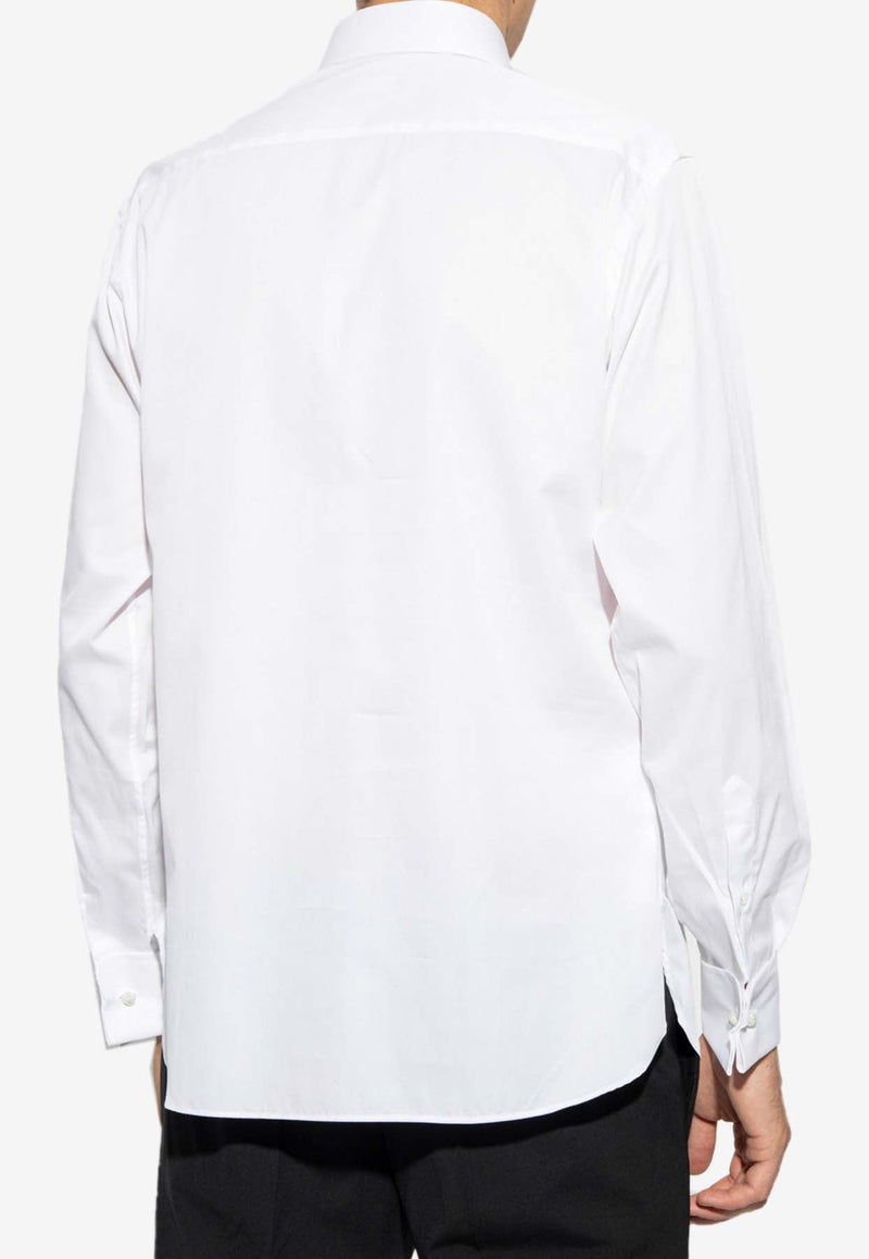 Long-Sleeved Button-Up Shirt