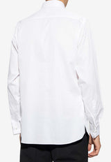 Long-Sleeved Button-Up Shirt