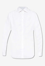 Long-Sleeved Button-Up Shirt