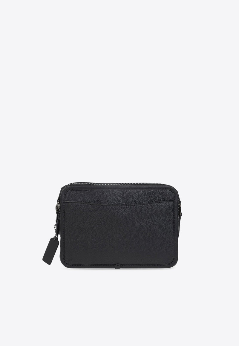 Charter Pebbled Leather Messenger Bag