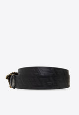 Medusa Head Leather Belt