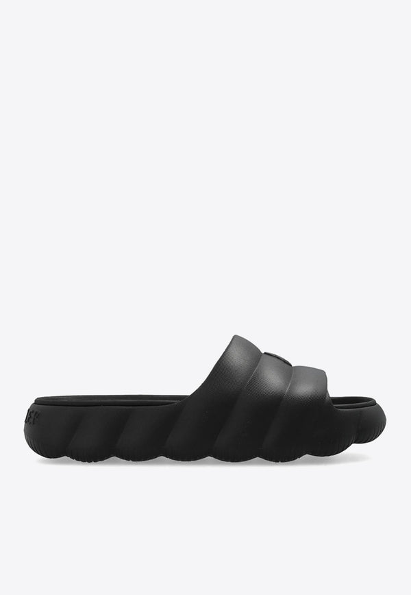 Lilo Quilted Rubber Slides