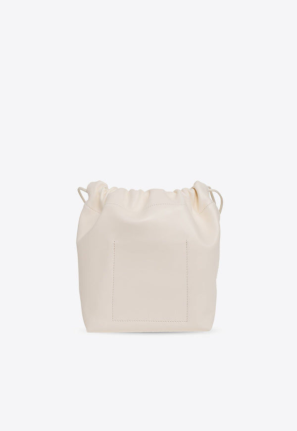 Dumpling Leather Bucket Bag