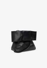 Medium Bow Leather Crossbody Bag