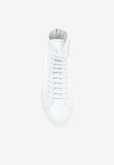 Tournament High-Top Leather Sneakers
