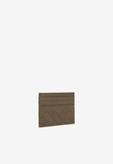 Intrecciato Leather Cardholder