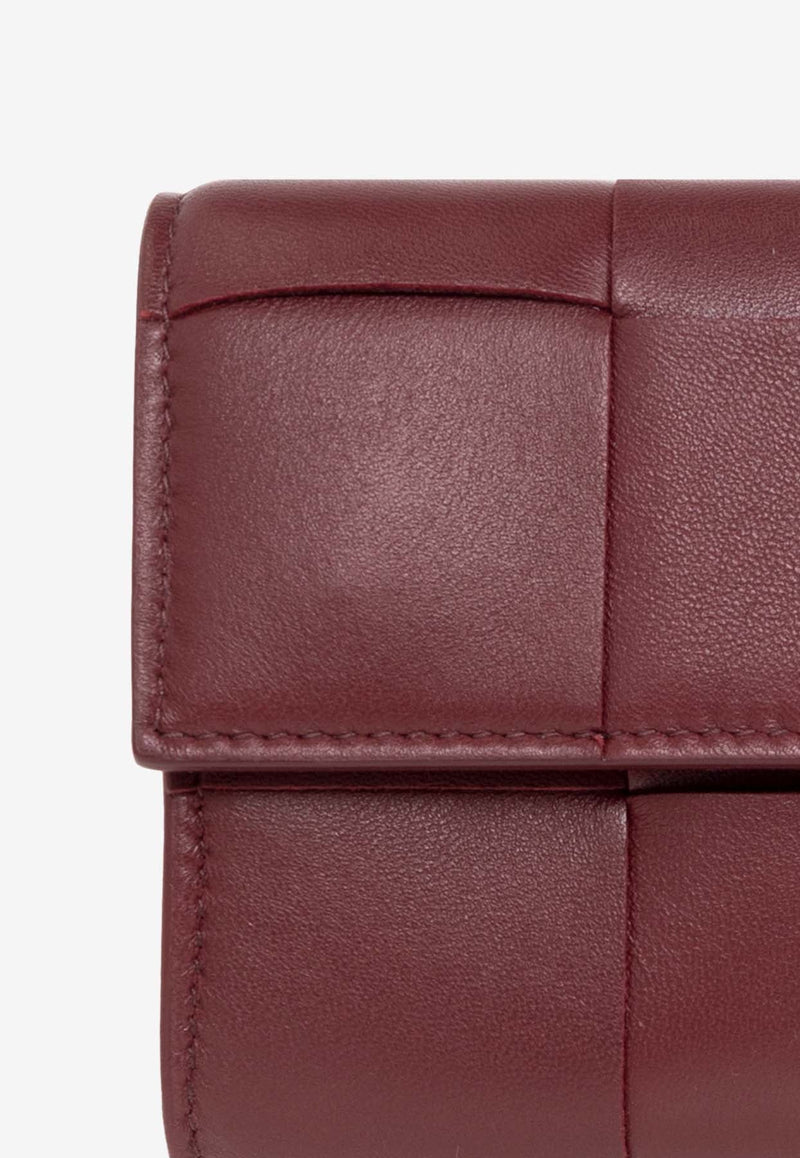 Intreccio Leather Flap Wallet