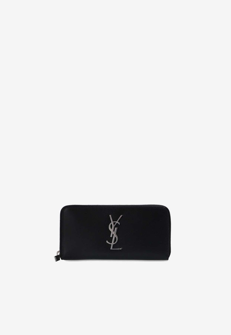 Cassandre Leather Zip-Around Wallet