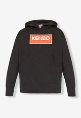 Logo-Patch Hooded Sweatshirt