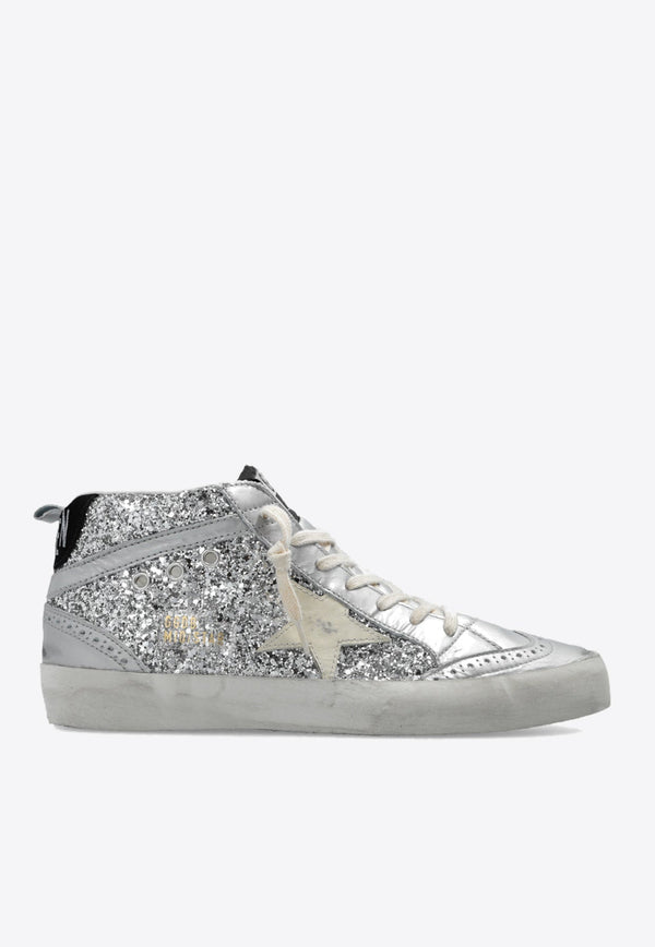 Mid Star Classic Glittered Sneakers