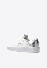 Stardan Low-Top Sneakers with Laminated Star