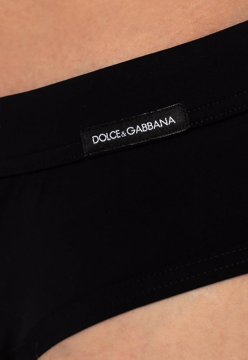 Logo Patch Swimming Trunks