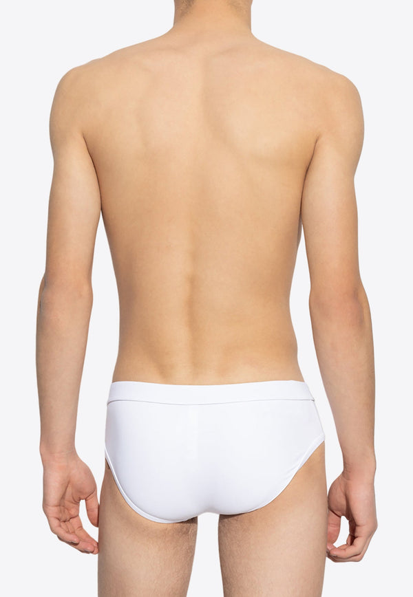 Logo Plate Swimming Briefs