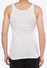 Sleeveless Ribbed T-shirt