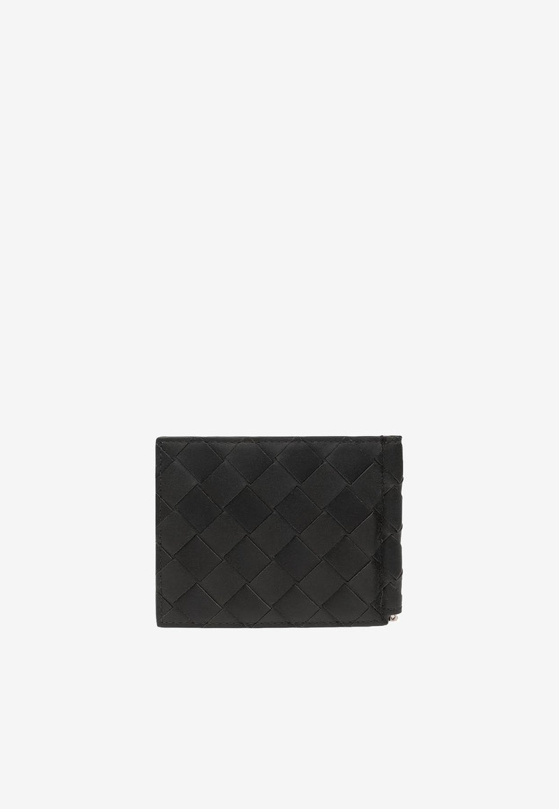 Intrecciato Bill Clip Wallet