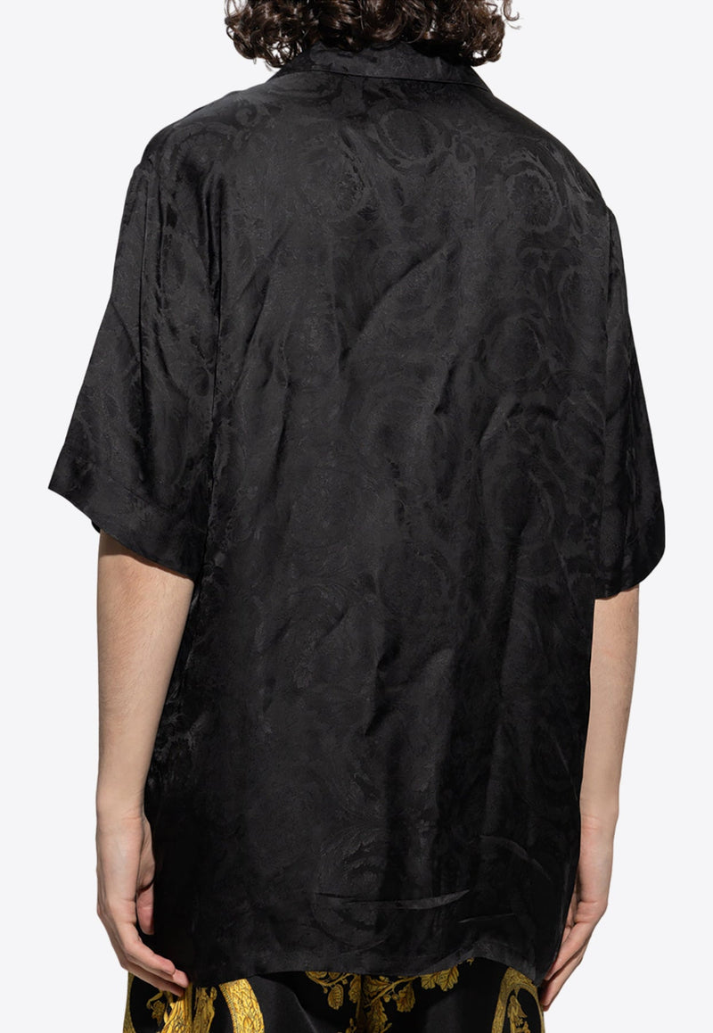 Barocco Jacquard Pajama Shirt