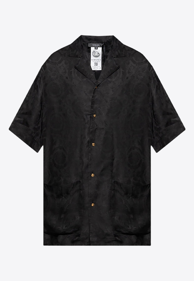 Barocco Jacquard Pajama Shirt