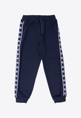 Girls Logo-Tape Track Pants