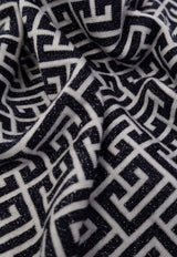 Monogrammed Scarf in Wool