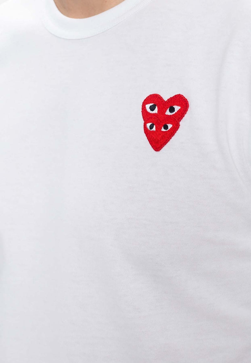 Heart Patch Long-Sleeved T-shirt